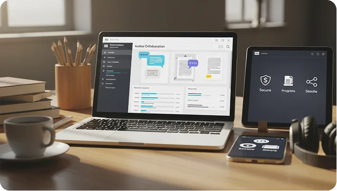 A publishing partner built around authors